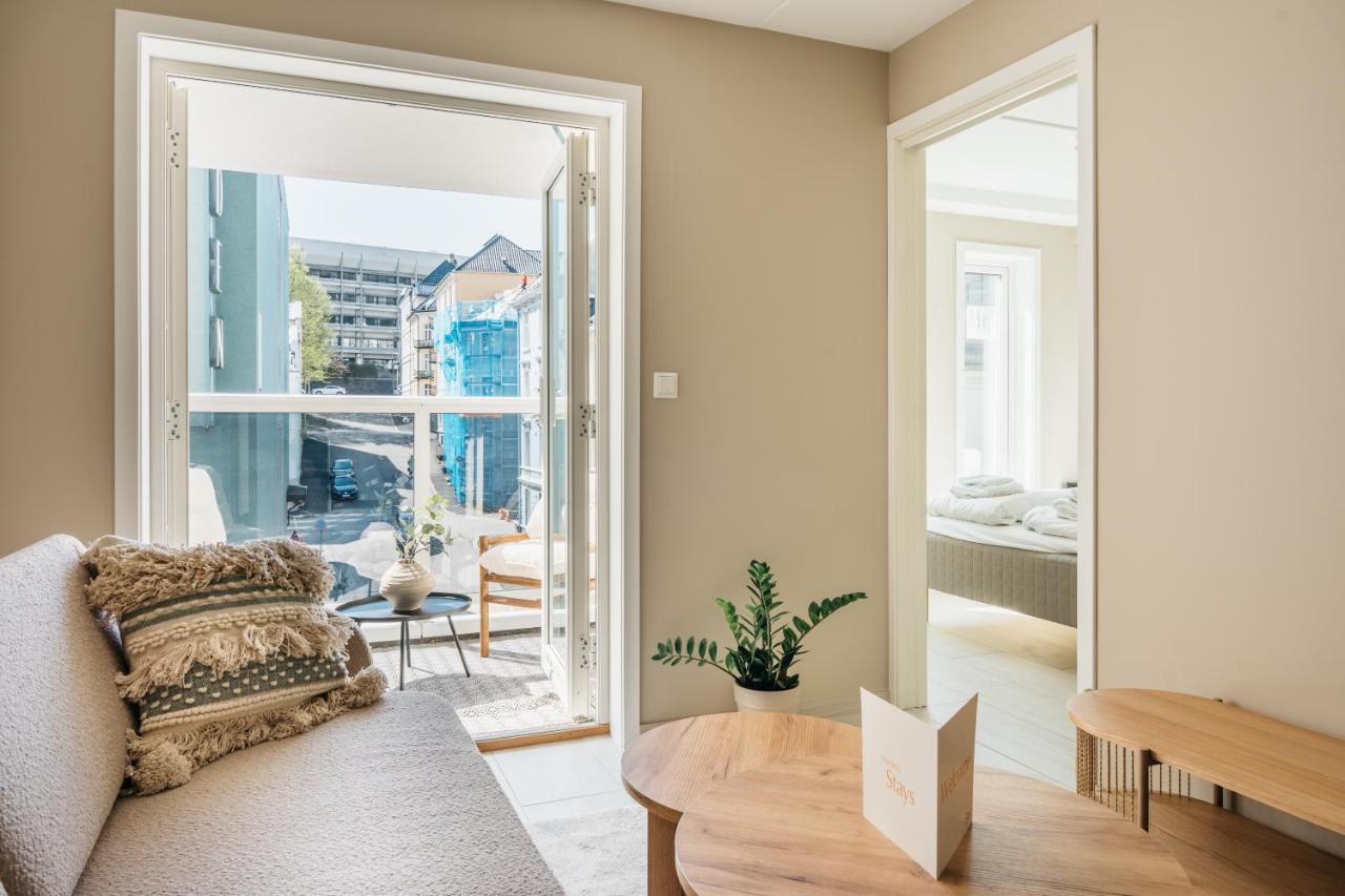 Stay Urban - Scandinavian Comfort With Private Balcony Bergen Ngoại thất bức ảnh